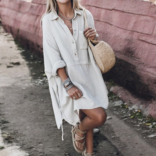 Dalia | Chic skjortklänning